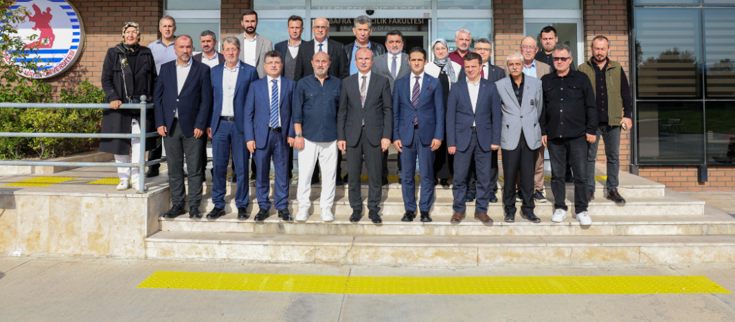 SİYASET, AKADEMİ VE YEREL YÖNETİCİLERDEN OMÜ BAFRA YERLEŞKESİ İÇİN ‘ORTAK AKIL’ BULUŞMASI