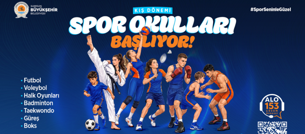 BÜYÜKŞEHİR’İN KIŞ SPOR OKULLARINDA BAŞVURULAR BAŞLADI